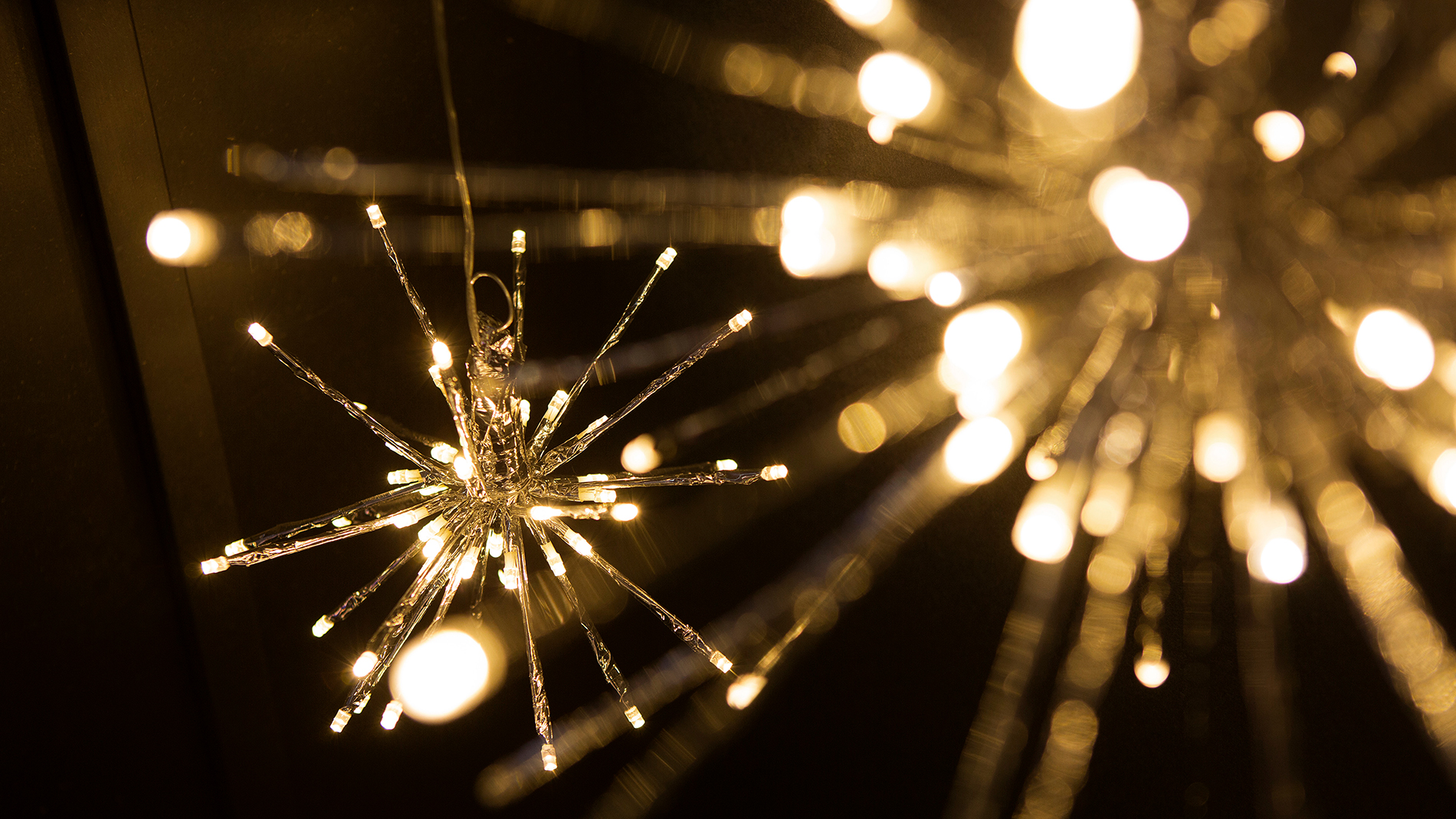 Christmas lights at Christmasworld