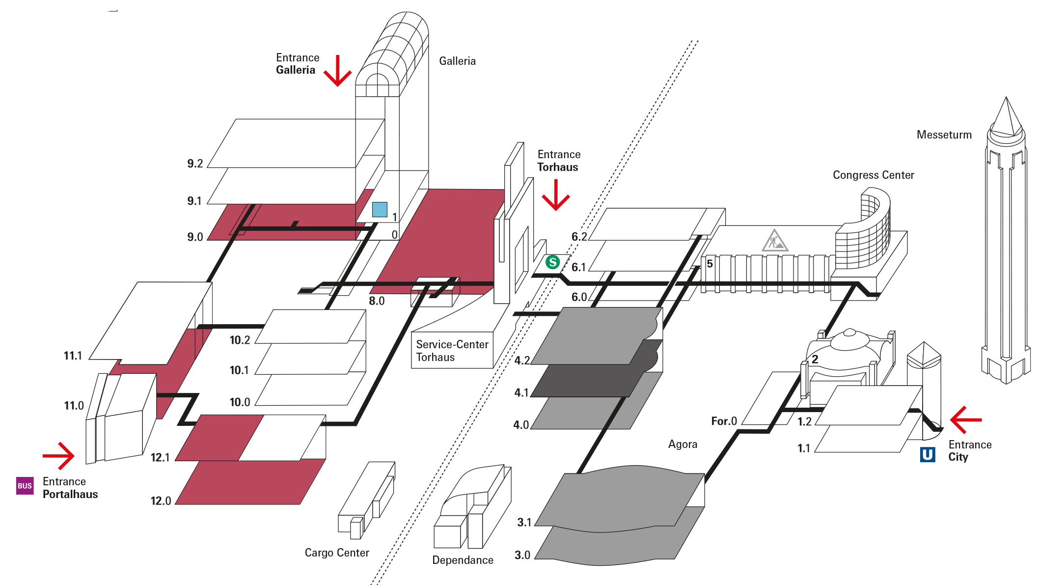 Christmasworld 2022 hall plan