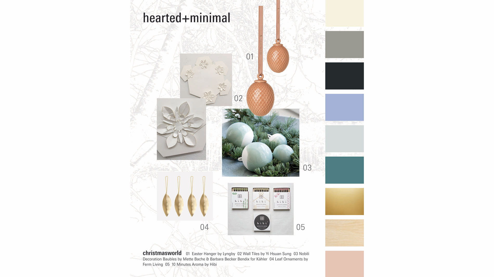 hearted + minimal rückt mit leichten Farben und edlen Produkten Naturmaterialen in den Vordergrund. Bild: Messe Frankfurt.