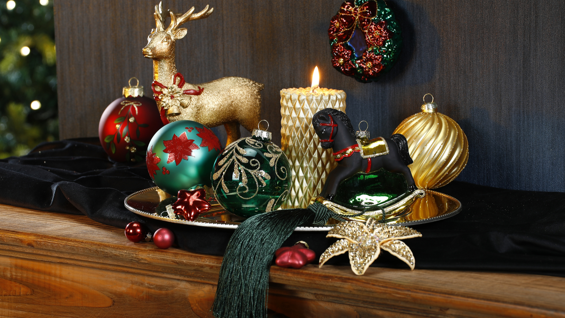 Christmas Classics erzeugt die vertraute Feststimmung mit bekannten Farben und Motiven, Foto: Inge’s Christmas Decor