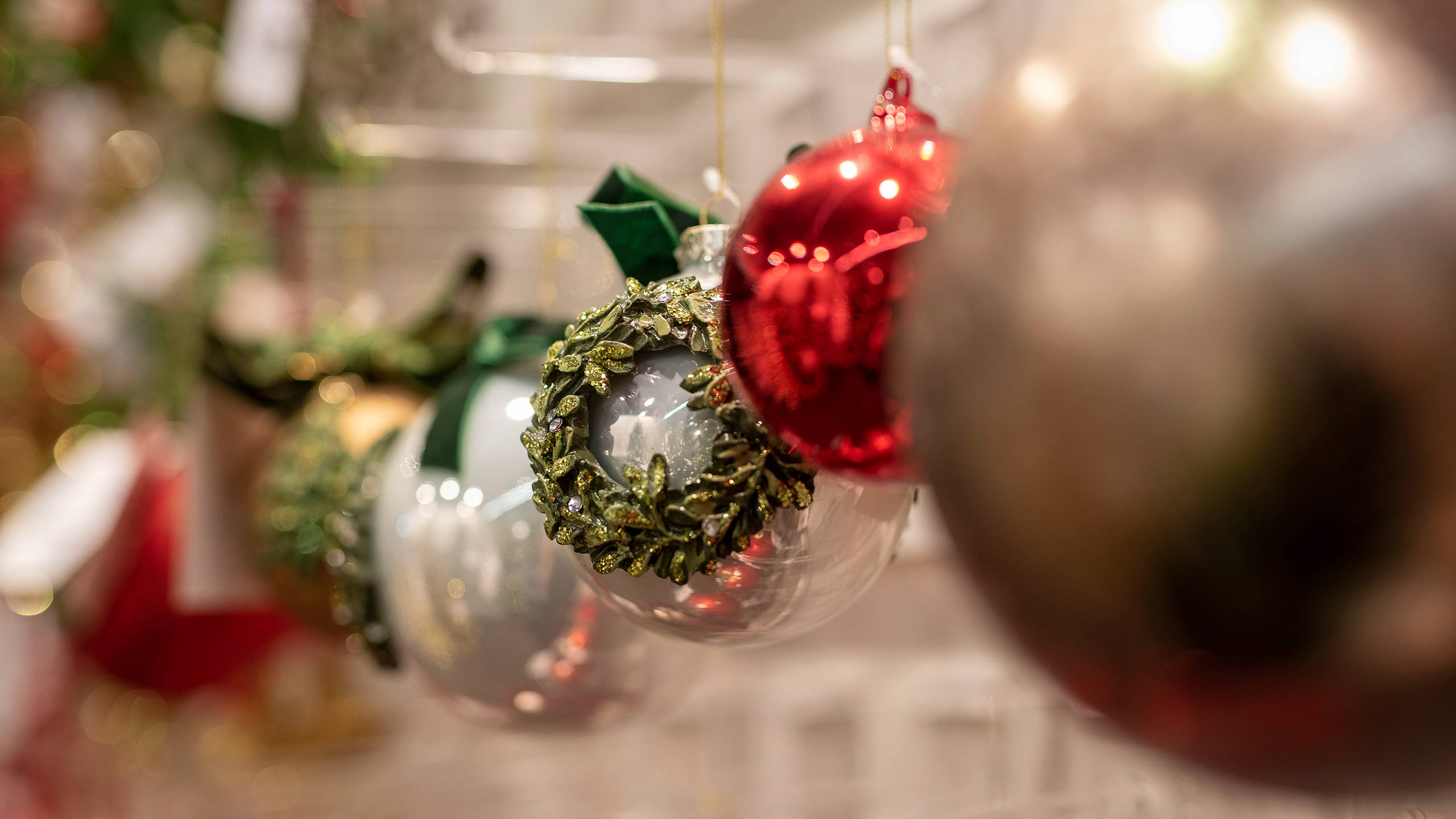 Weihnachtsbaumkugel auf der Christmasworld