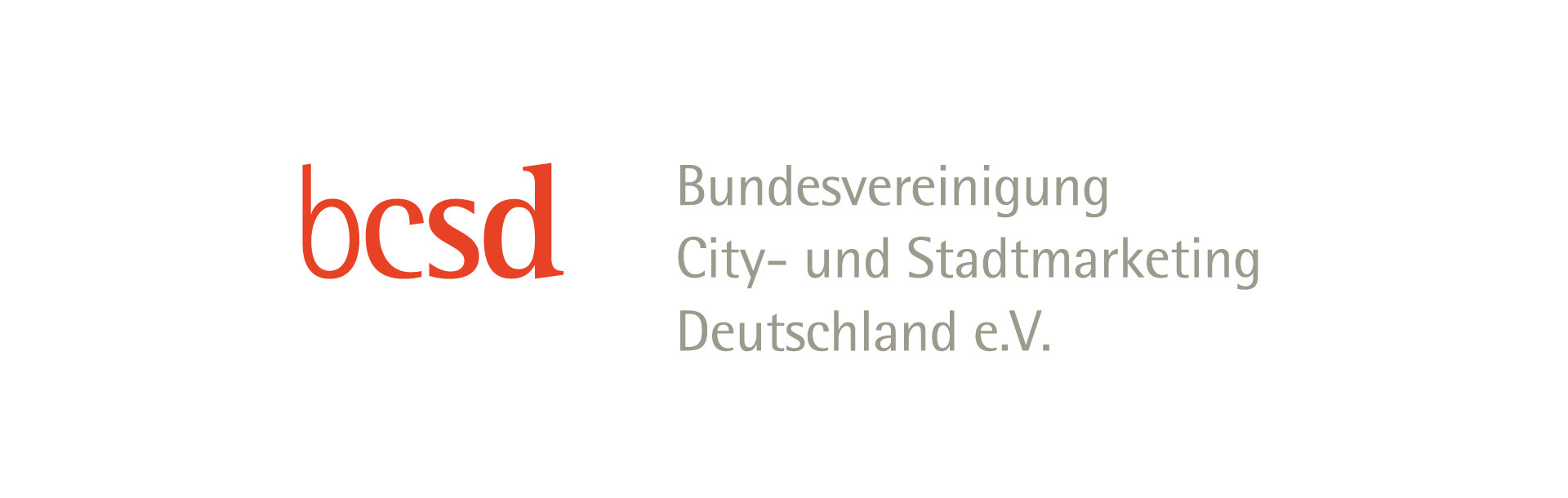 Logo Bundesvereinigung City- und Stadtmarketing Deutschland (bcsd)